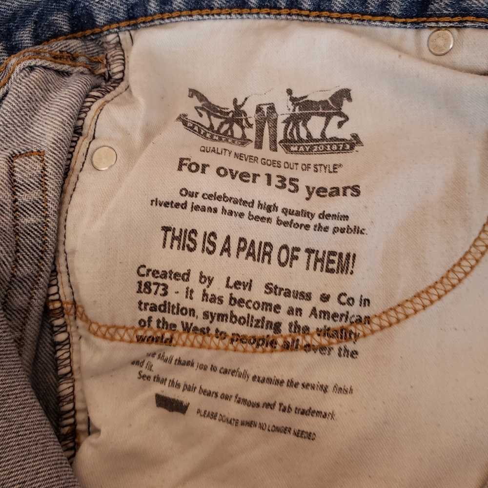 LEVI'S 505 PLUS SIZE
